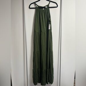 Old Navy Green Maxi Dress